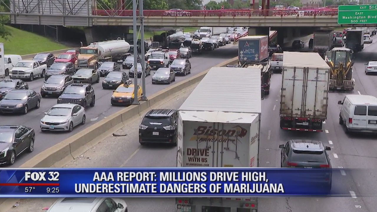 Millions drive high, underestimate dangers of marijuana, AAA report says