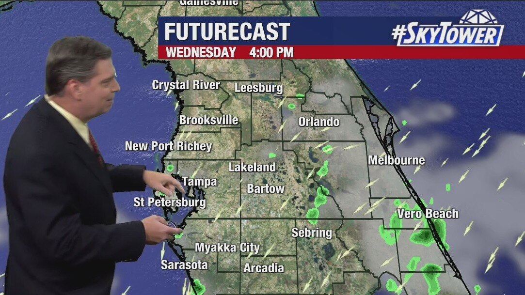 Tuesday afternoon forecast