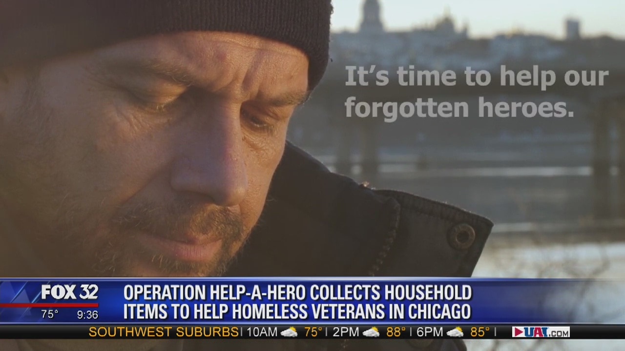 Operation Help a Hero gives back to homeless veterans who served their country