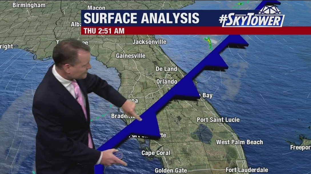 Thursday morning forecast