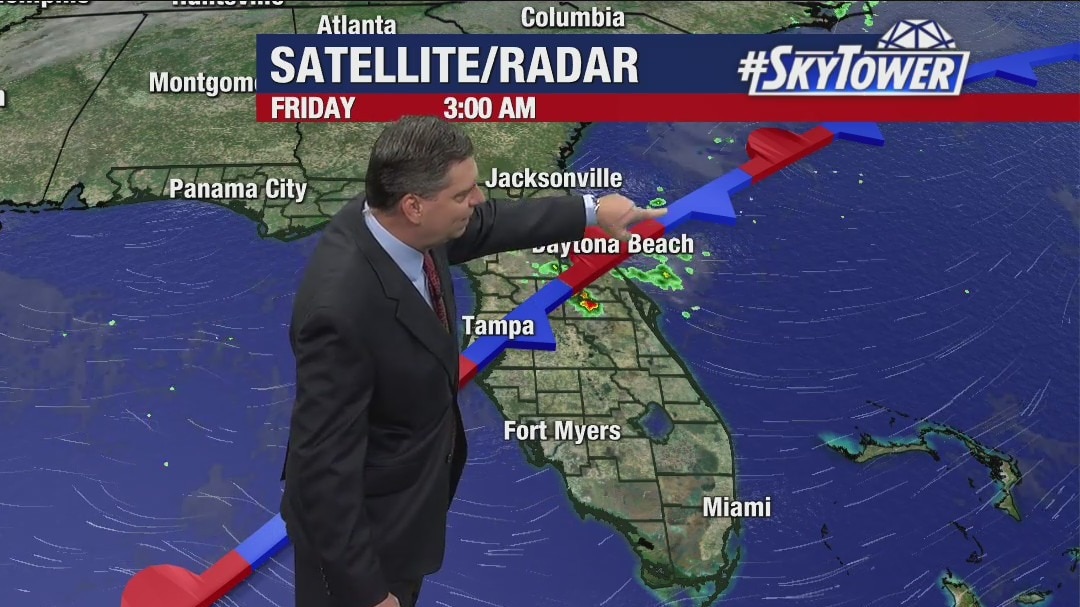 Friday morning forecast