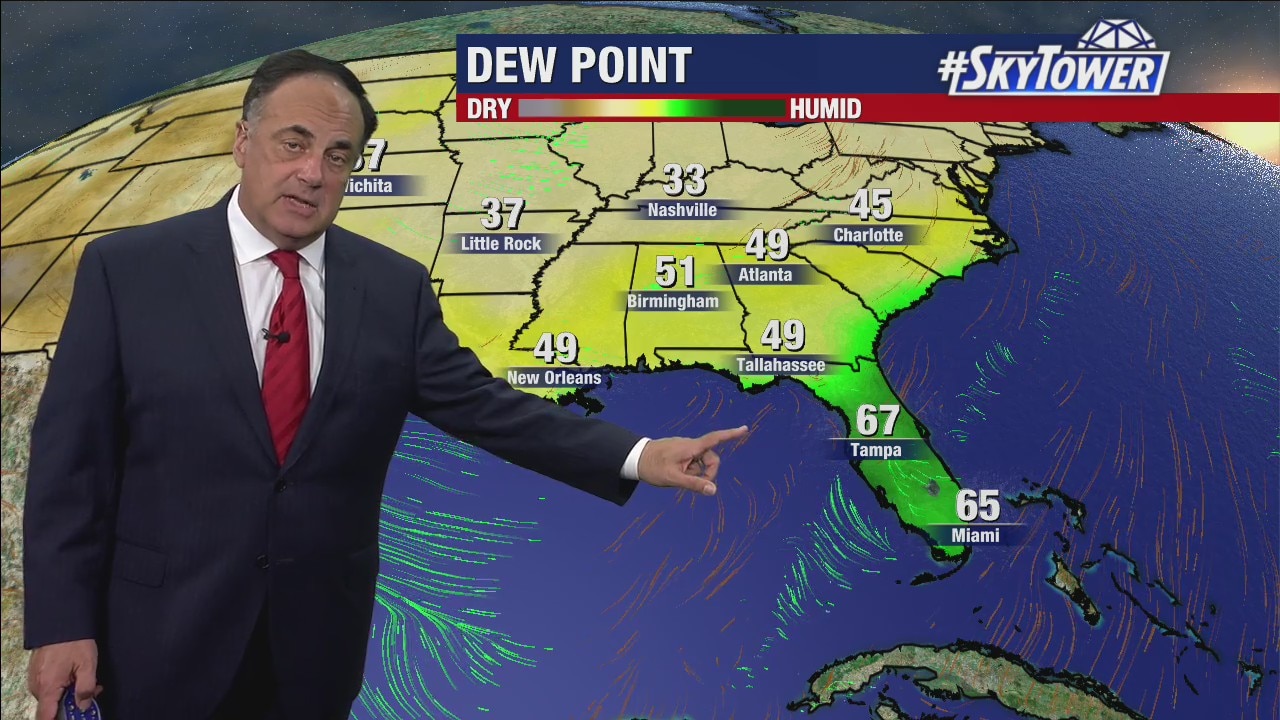 Thursday evening forecast