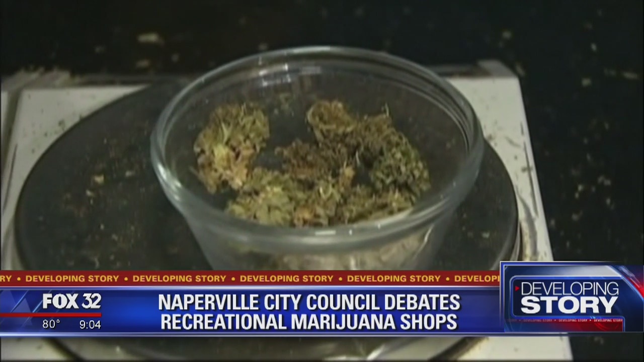 Naperville City Council debates recreational marijuana shops
