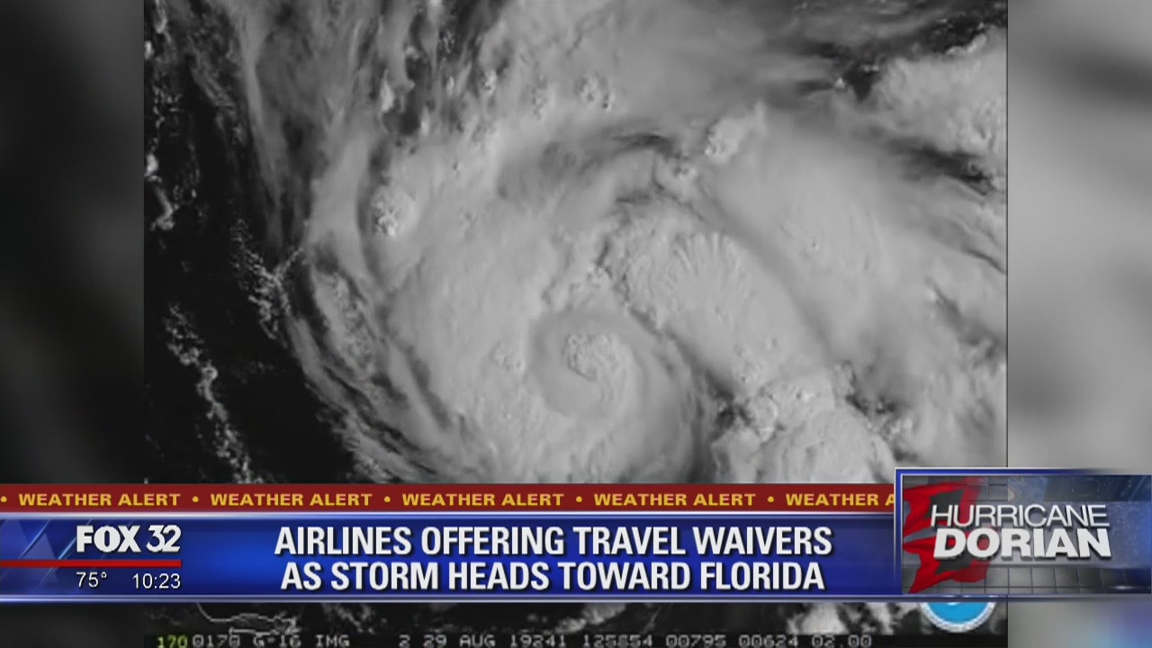 Chicago airports brace for impact of Hurricane Dorian