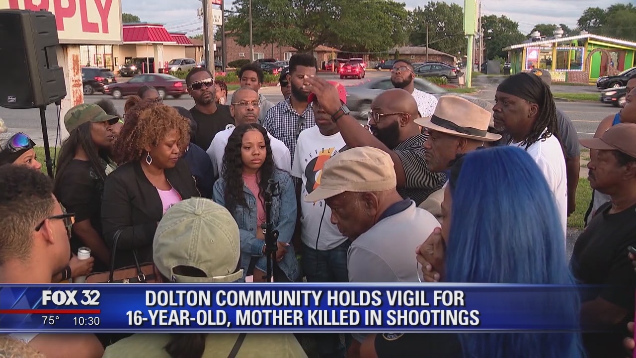 Dolton vigil unites community stricken by surge of violence