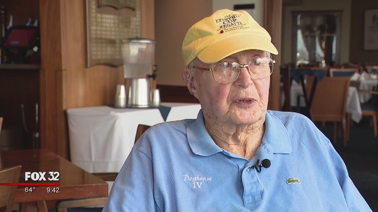 102-year-old Chicago man thrives on love of sailing