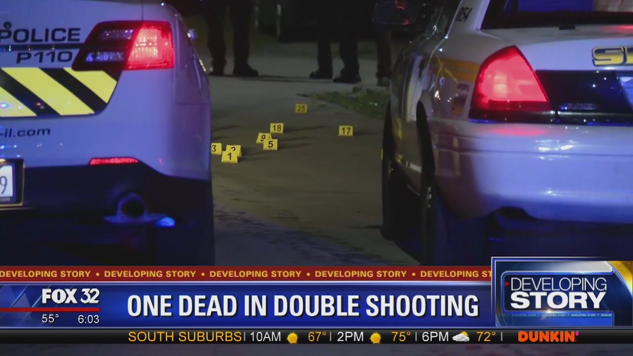 1 dead, 1 wounded in Robbins double shooting