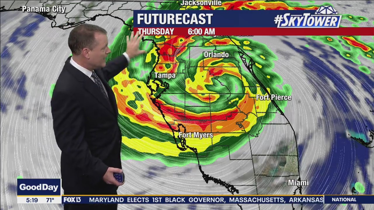 Wednesday morning weathercast
