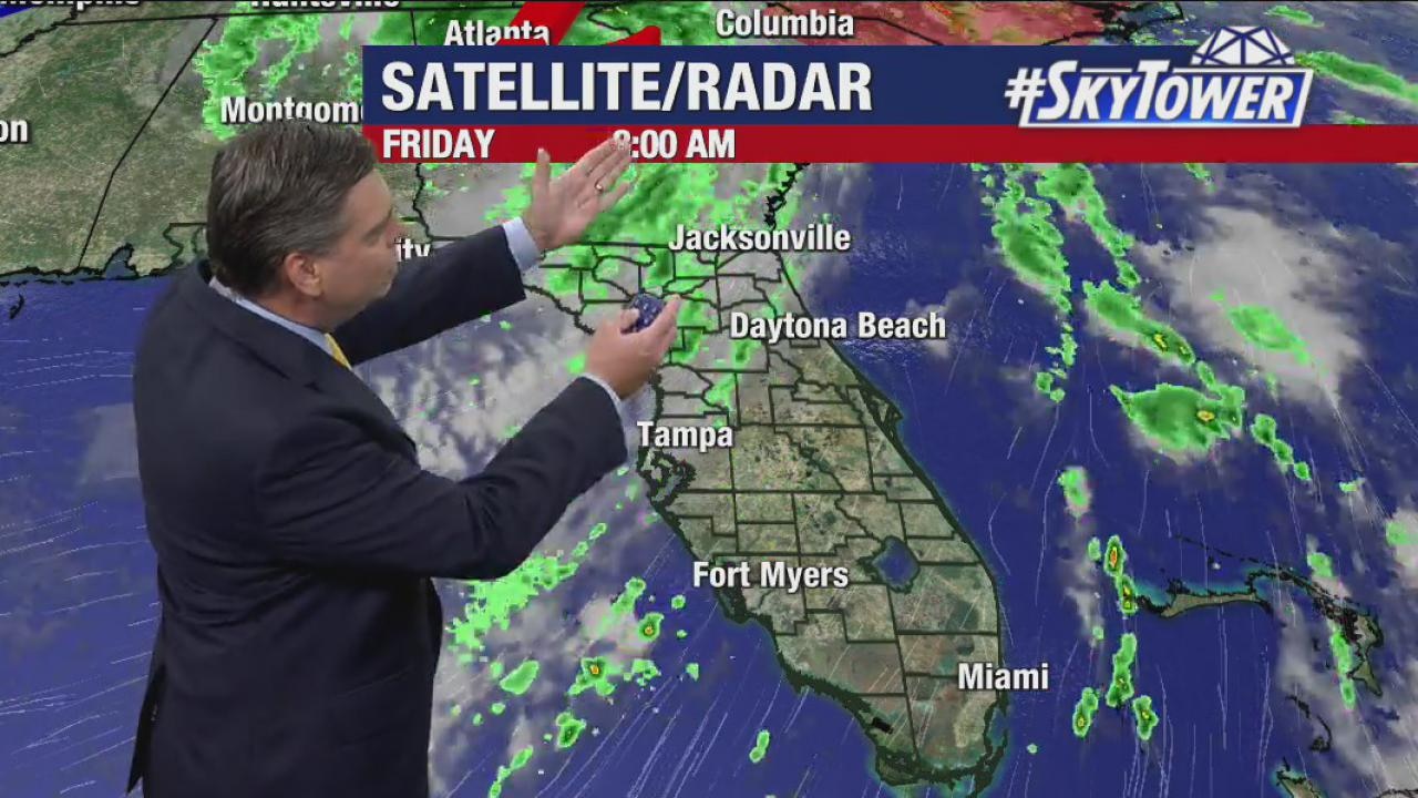 Friday afternoon forecast