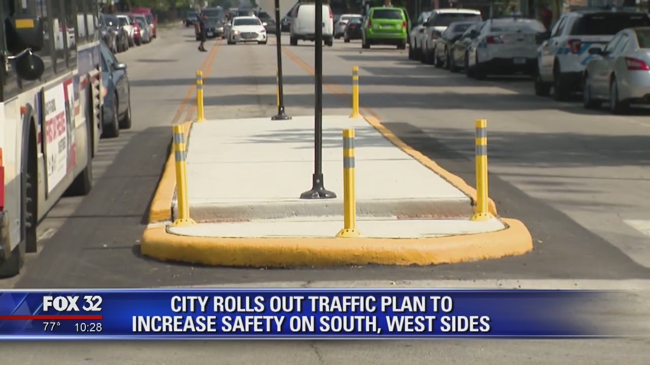 City rolls out traffic plan to increase safety on South and West sides of Chicago