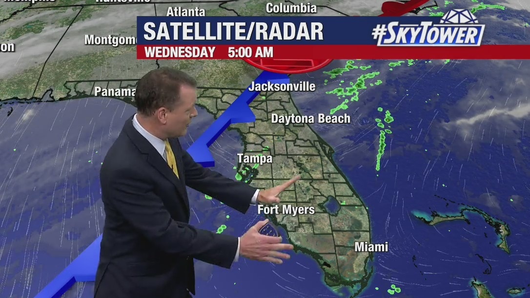 Wednesday morning forecast