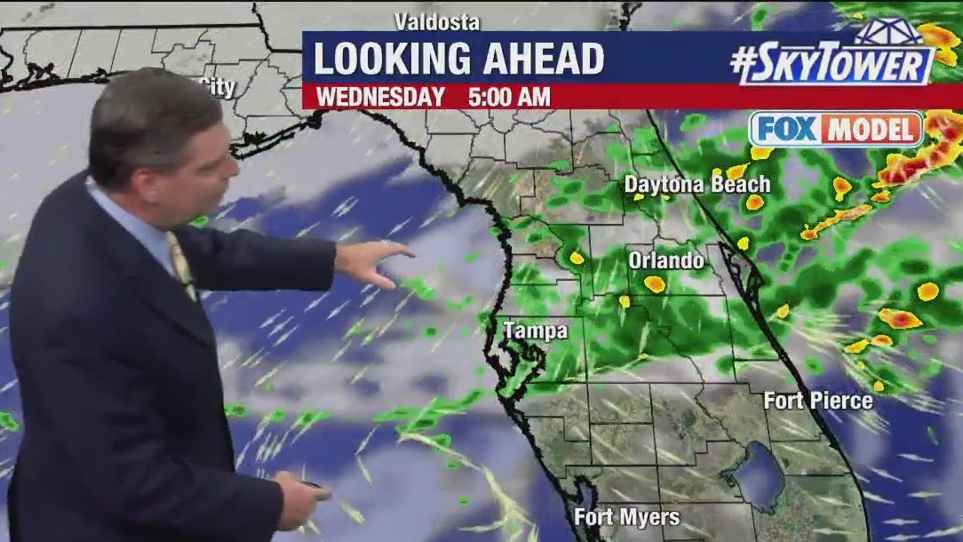 Tuesday afternoon forecast