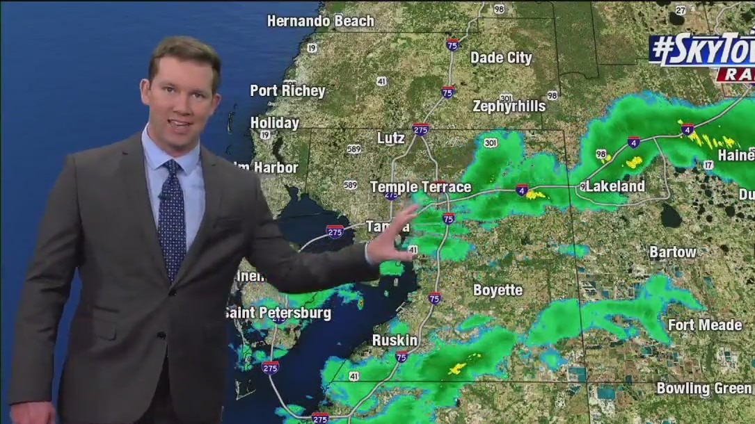 Saturday evening forecast