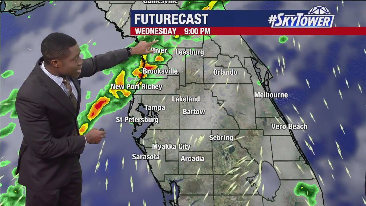 Wednesday afternoon forecast