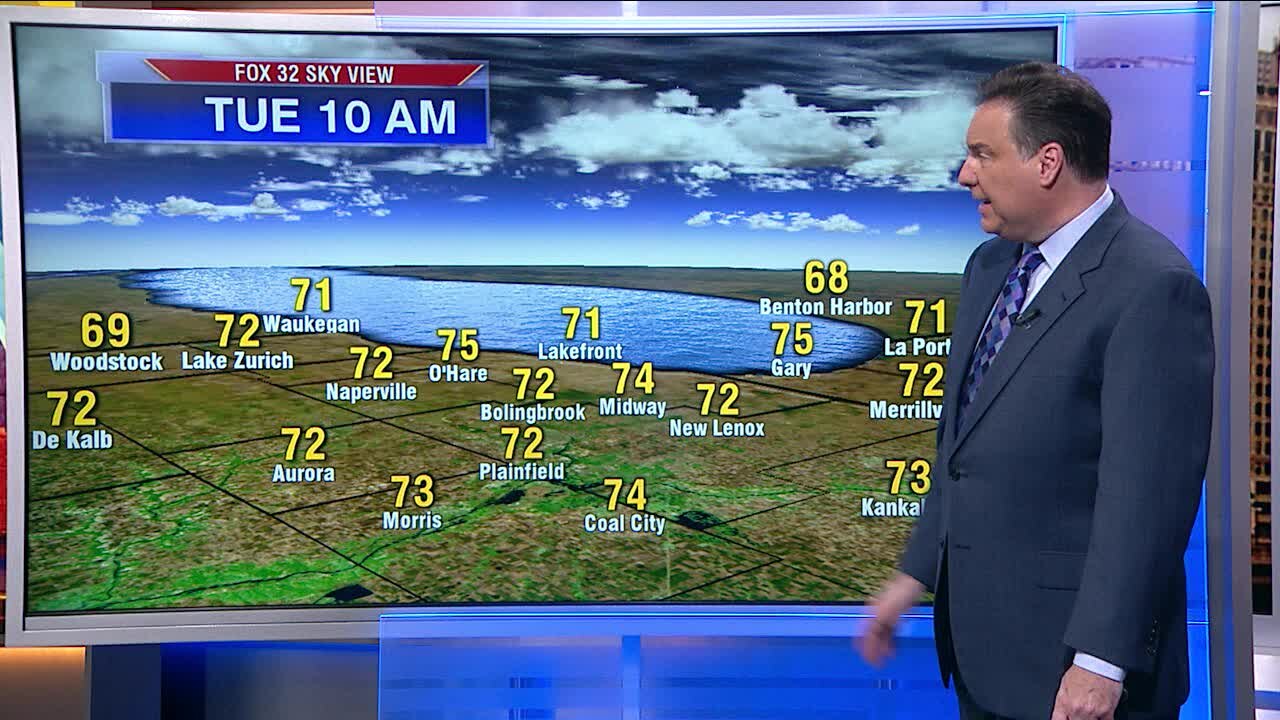 Local 3:30 a.m. weather: June 11, 2019