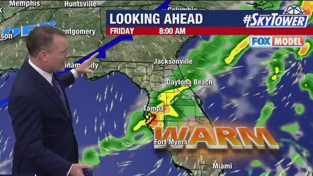 Wednesday morning forecast