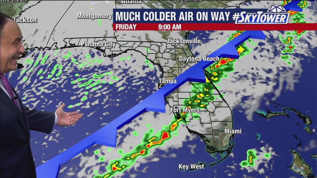 Thursday evening forecast