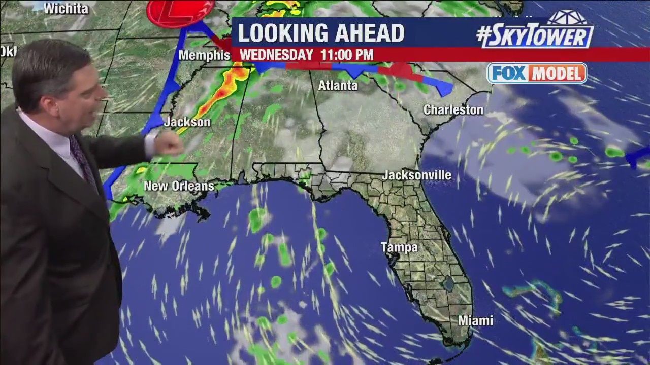 Wednesday afternoon forecast