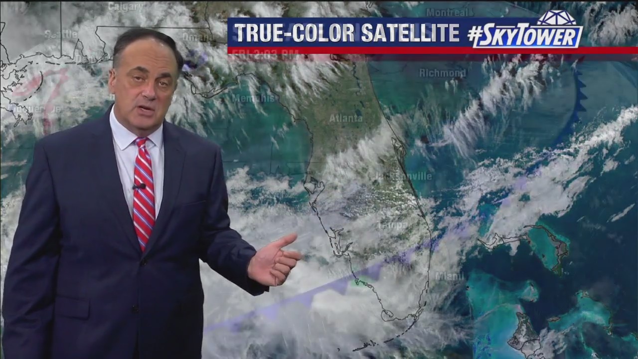 Friday evening forecast