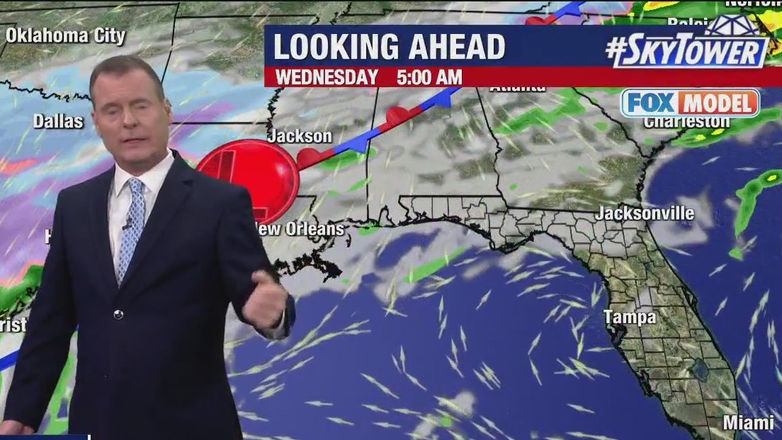 Wednesday morning forecast