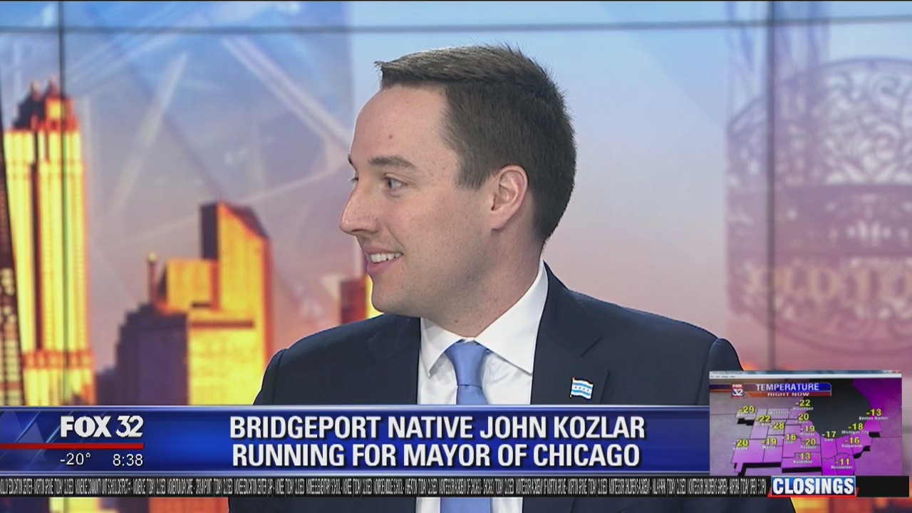 John Kozlar talks about campaign pillars in his mayoral run