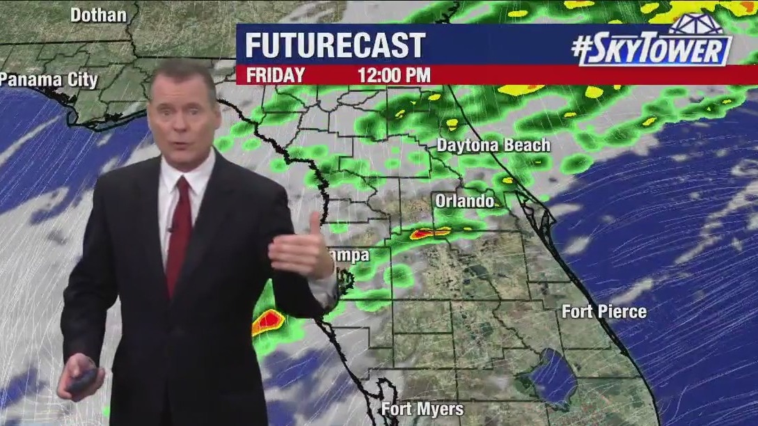 Friday morning forecast
