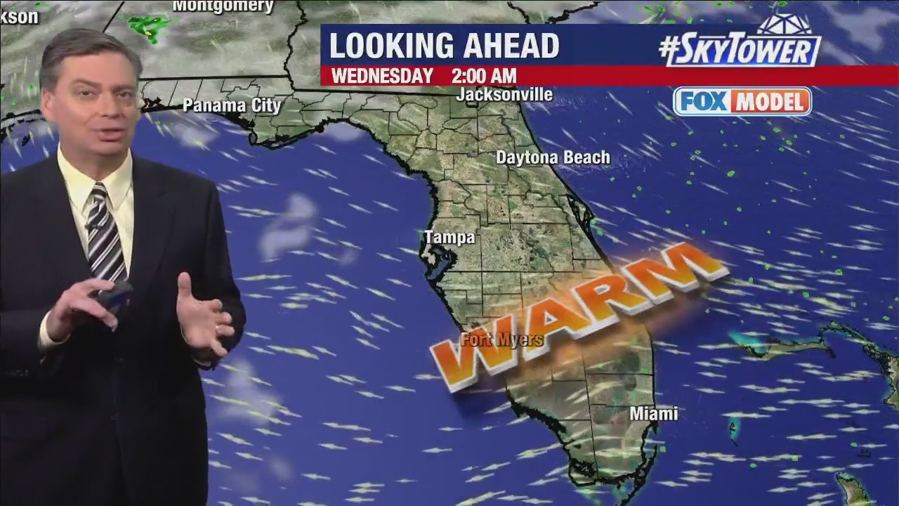 Monday afternoon forecast