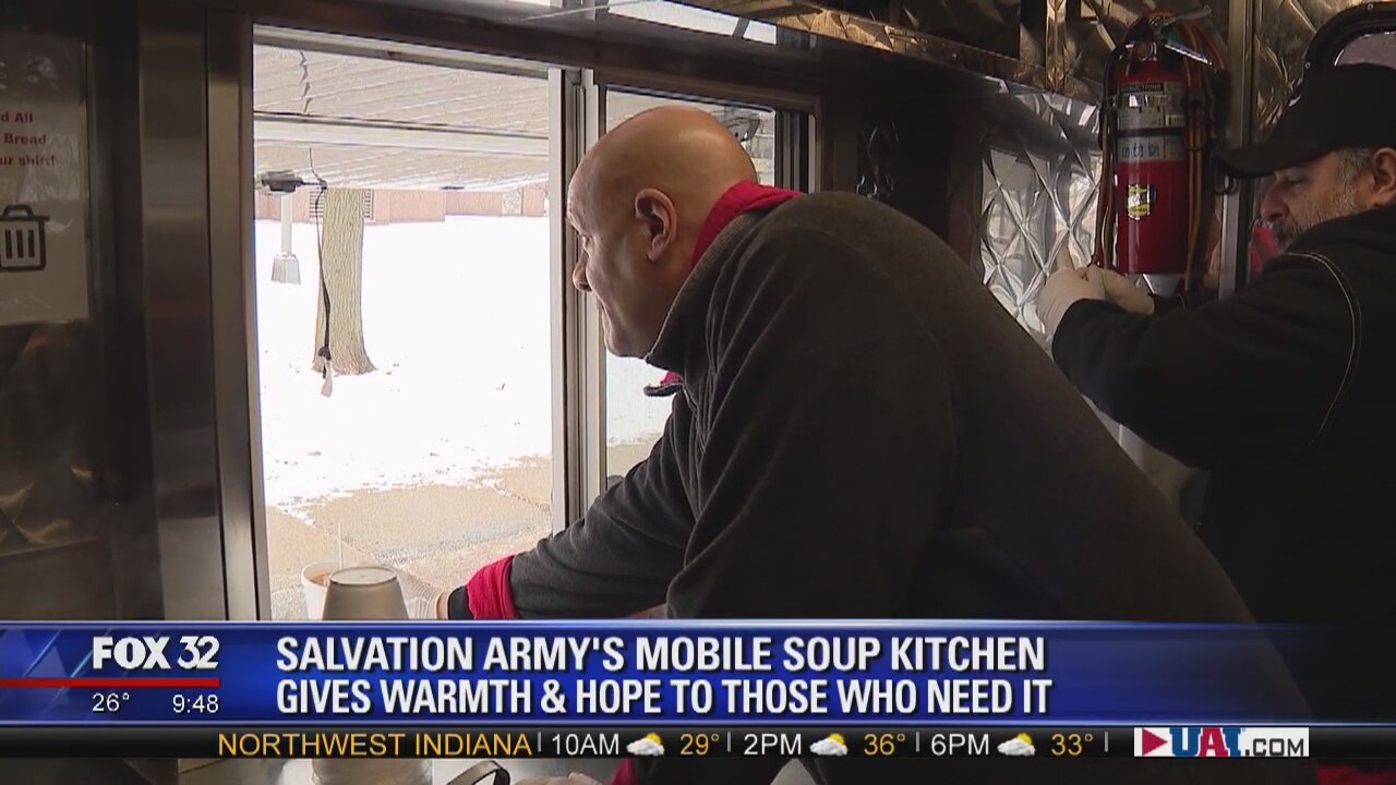 Salvation Army's mobile soup kitchen gives back to city's disenfranchised