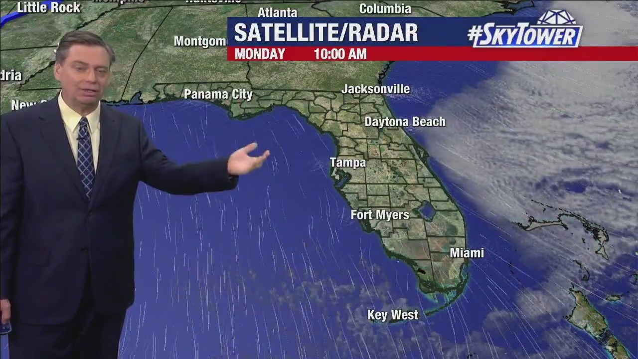 Monday afternoon forecast