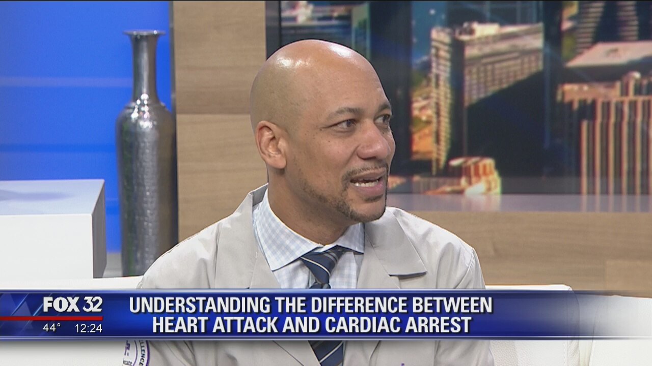 Identifying the differences between heart attack and cardiac arrest