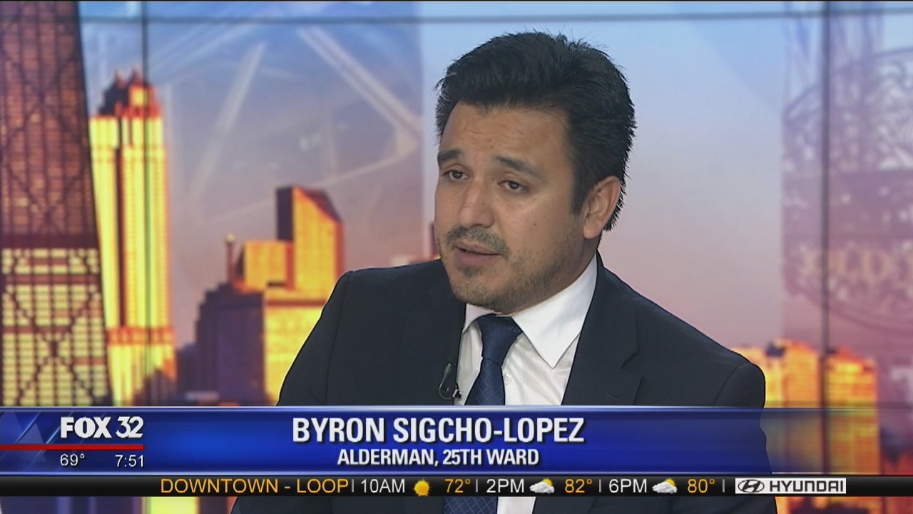 Chicago alderman speaks out against Trump mass deportation raids.