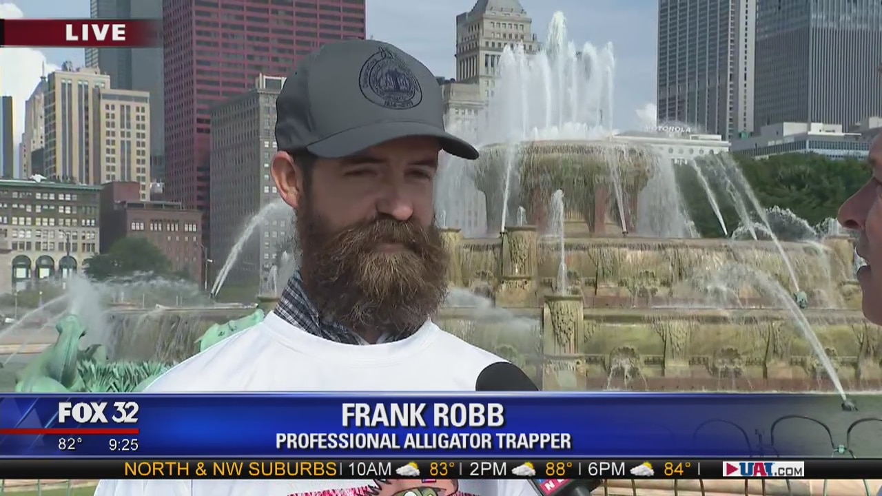 Frank Robb talks about the capture of 'Chance the Snapper'