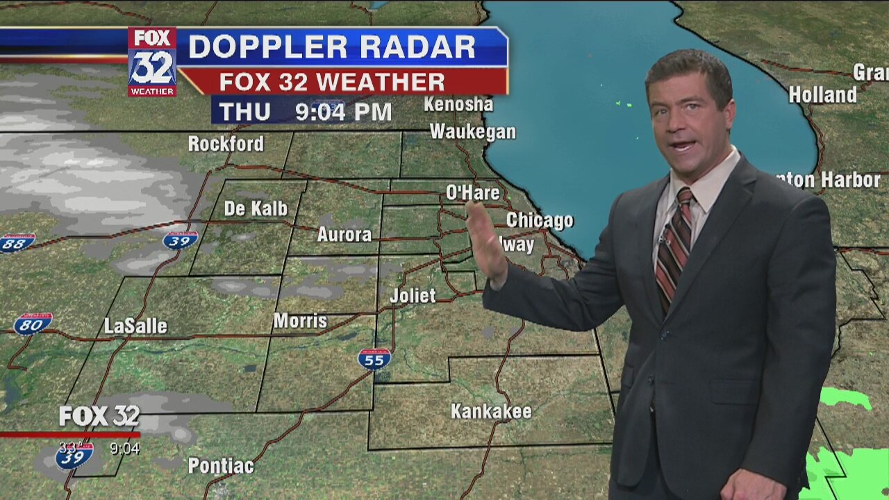 Chicagoland 10 p.m. weather: Nov. 28, 2019
