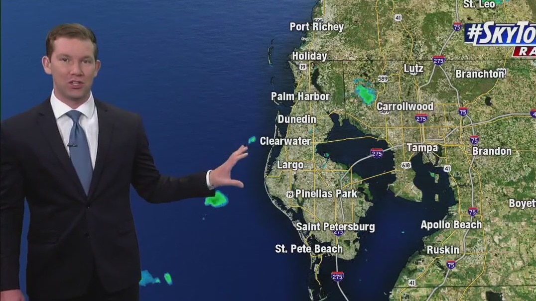 Friday afternoon forecast