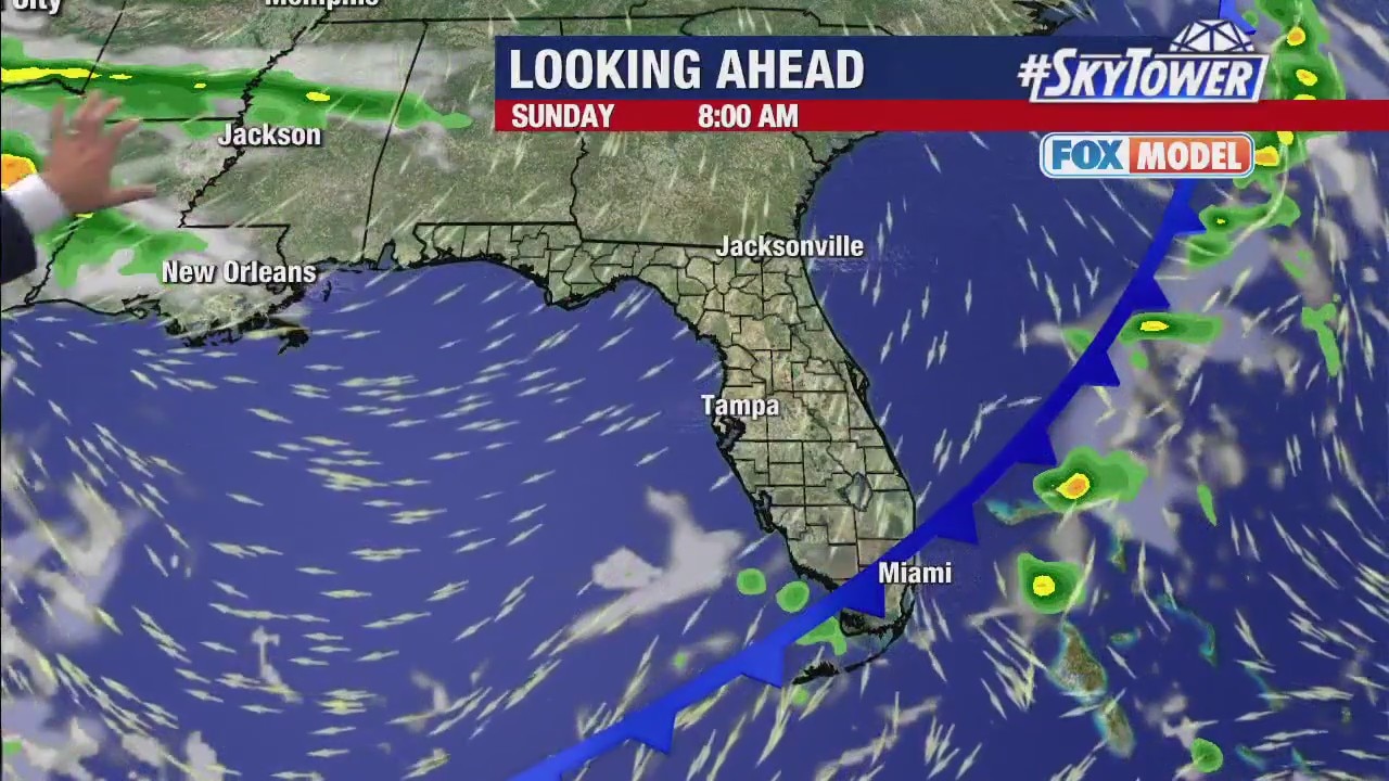 Thursday evening forecast