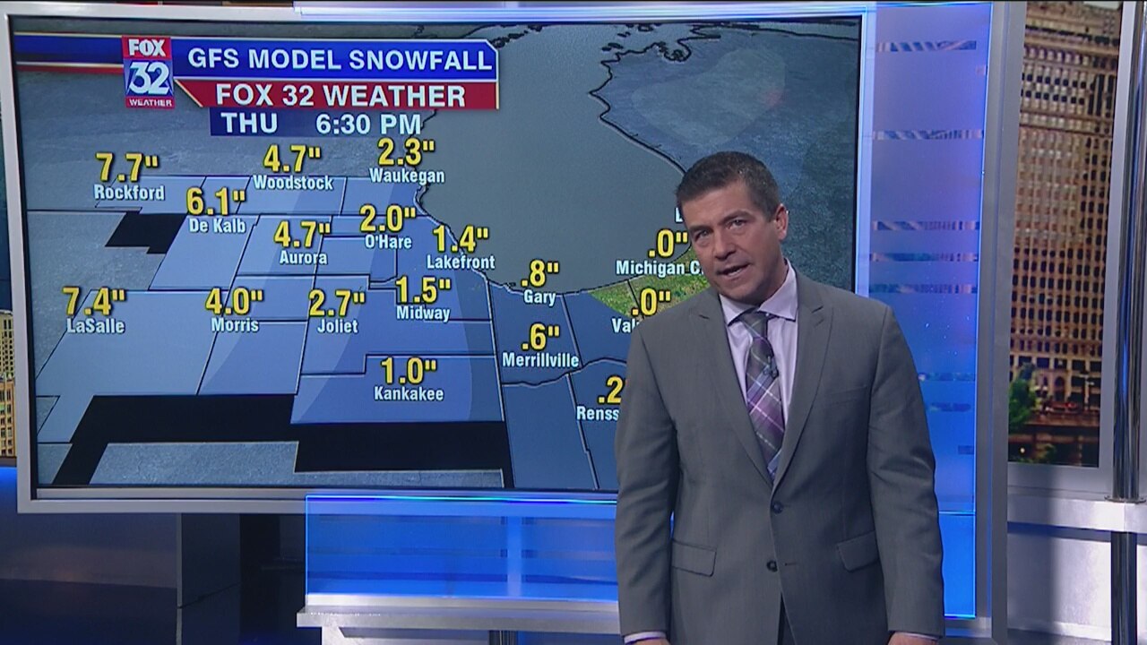 6 p.m. forecast for Chicagoland on Oct. 29