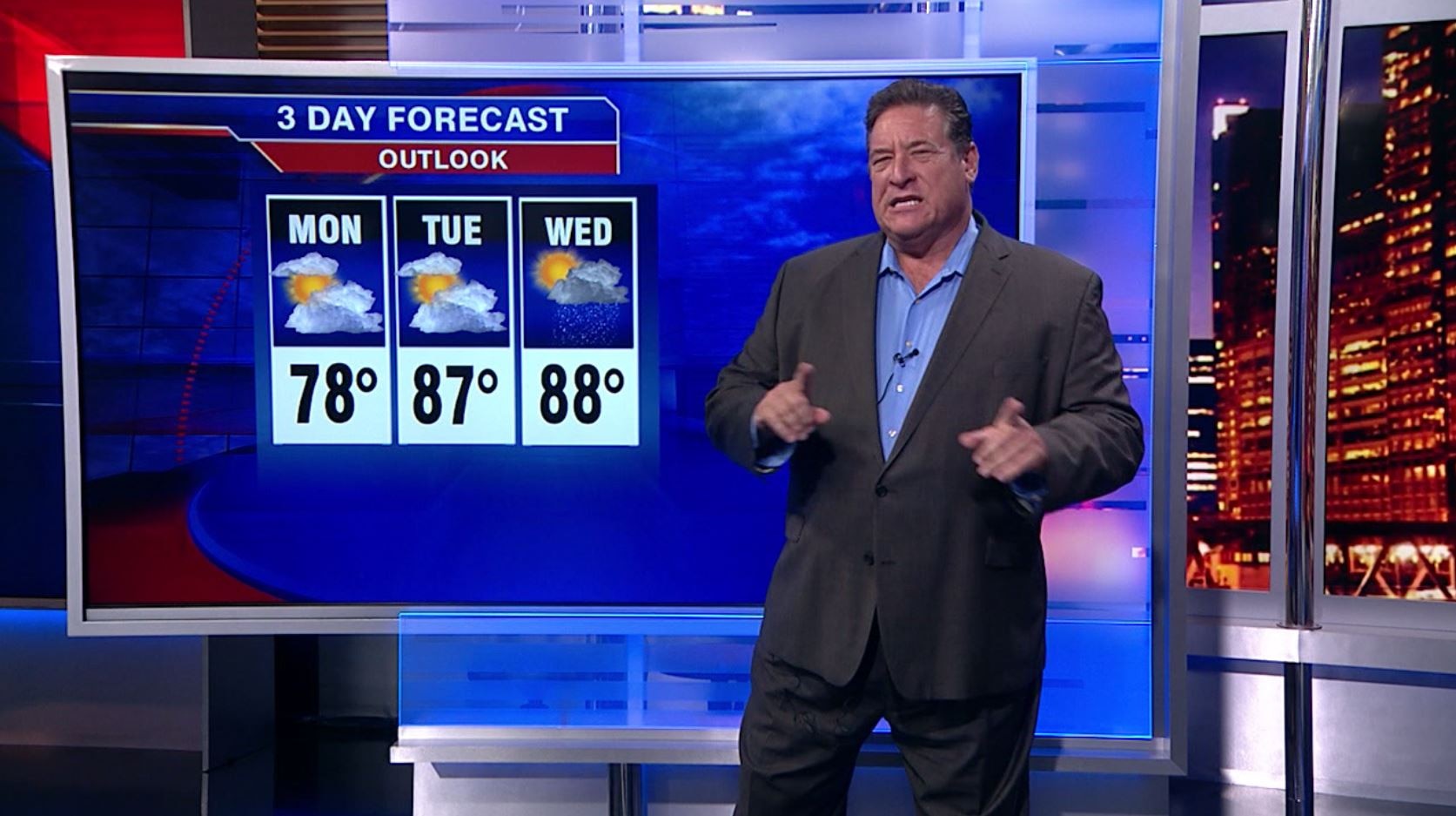 Sunday evening forecast for Chicagoland Sept. 8