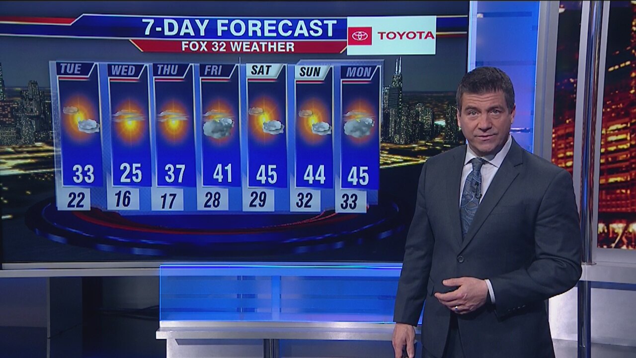 Chicagoland 10 p.m. weather: Dec. 16, 2019