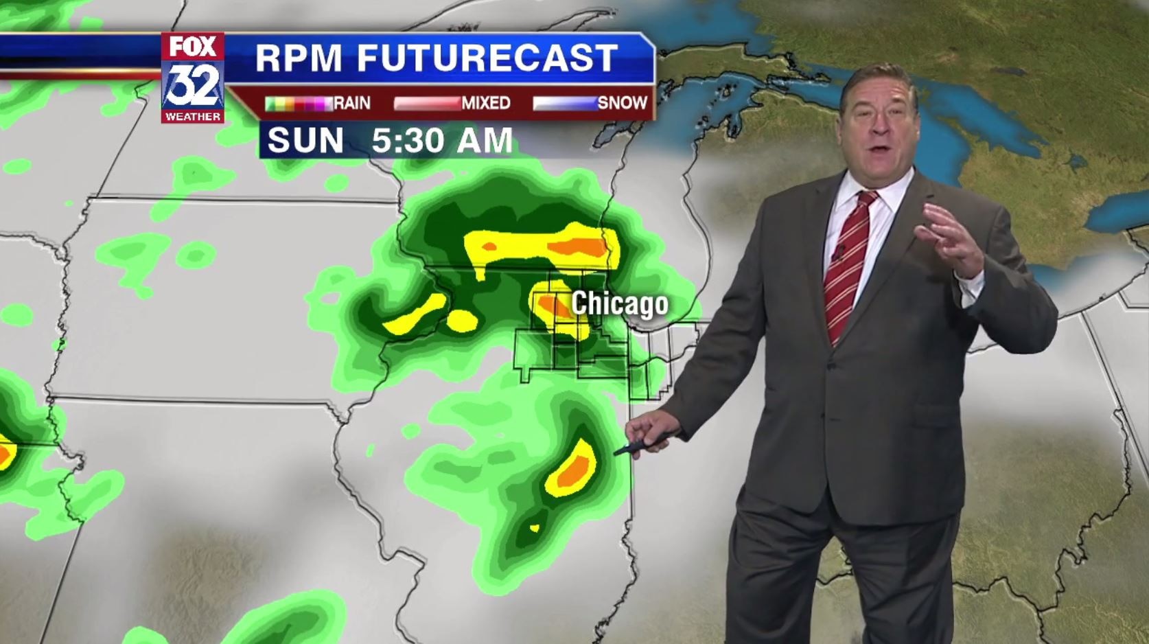 Chicagoland 9 p.m. weather forecast Sept. 28, 2019