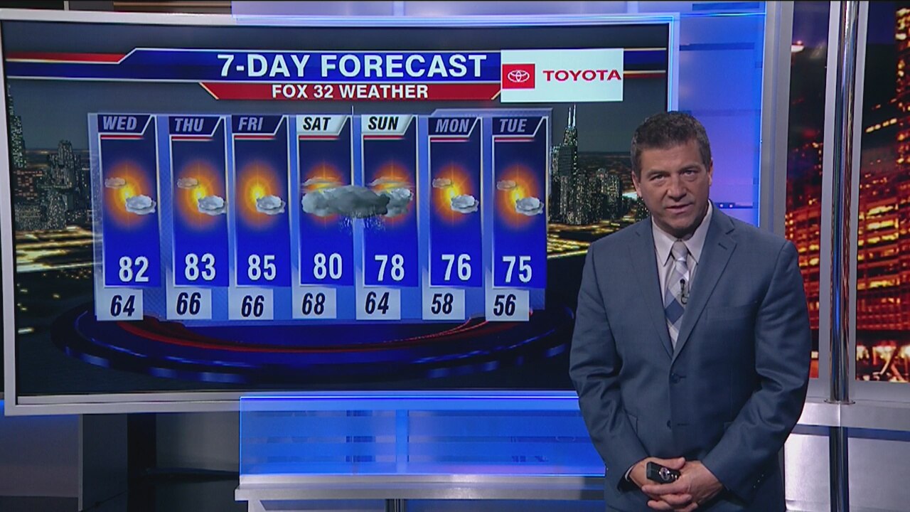 Chicagoland 10 p.m. weather: Sept. 17, 2019