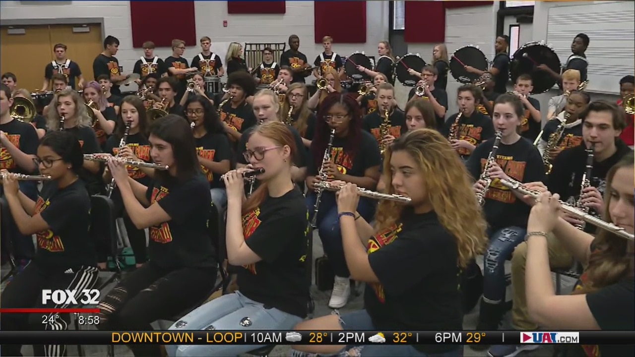 Tinley Park H.S. Marching Band to perform in Thanksgiving Day Parade