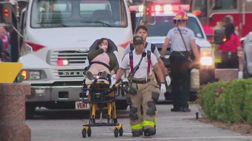 Fire forces Tampa hotel to evacuate
