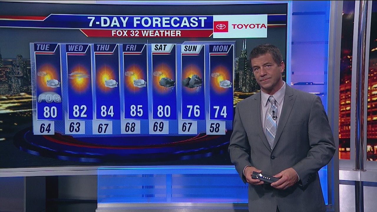 Chicagoland 10 p.m. weather: Sept. 16, 2019