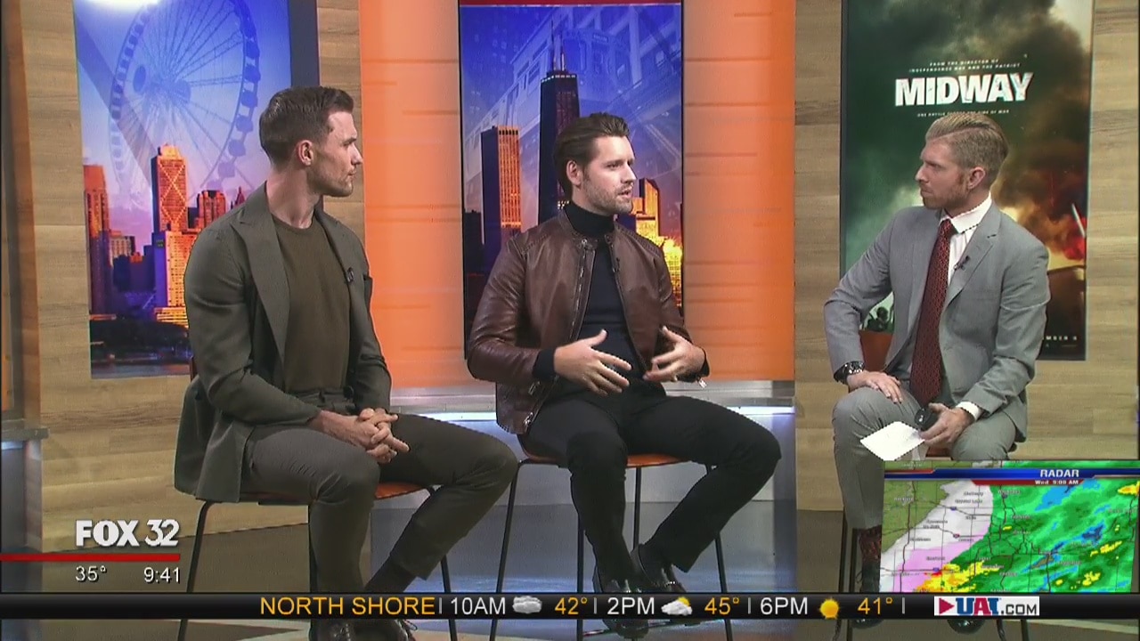 Stars of 'Midway' talk about film's impact, tribute to veterans