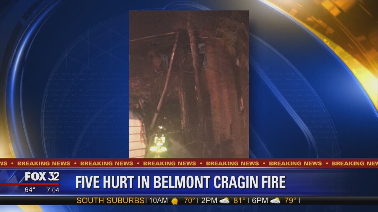 Belmont Cragin fire leaves 5 injured