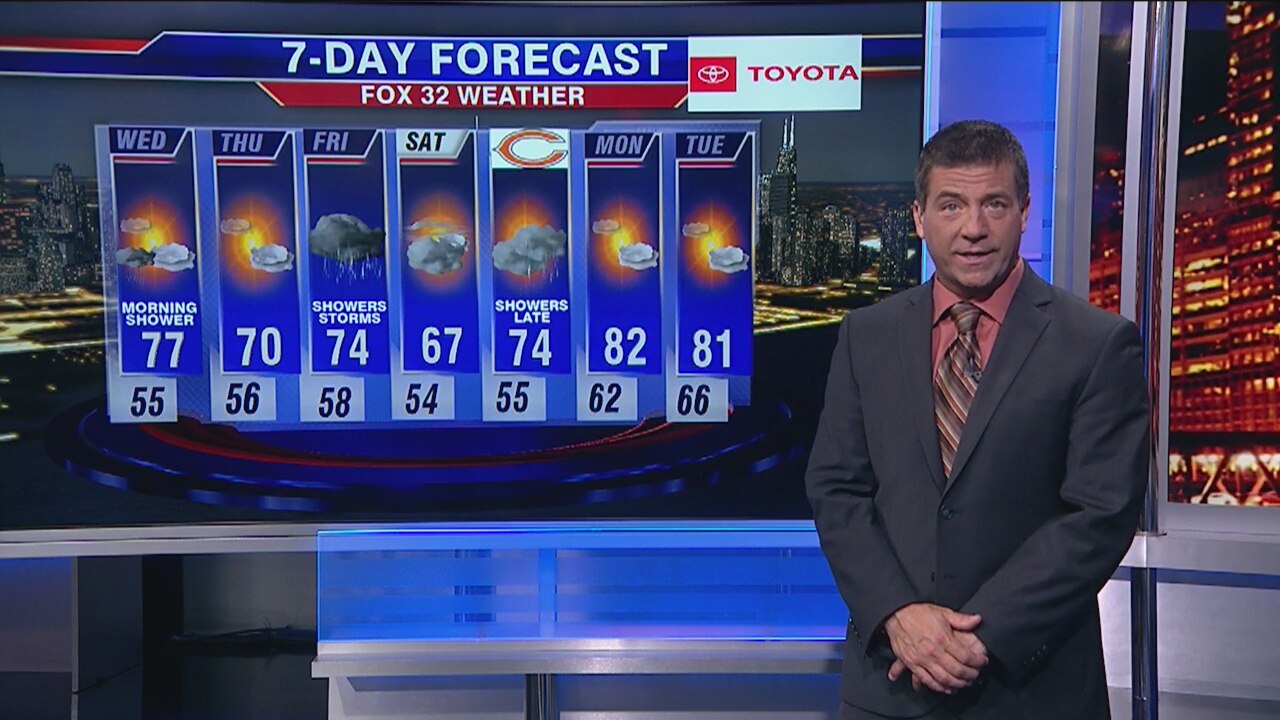 Chicagoland 10 p.m. weather: Sept. 24, 2019