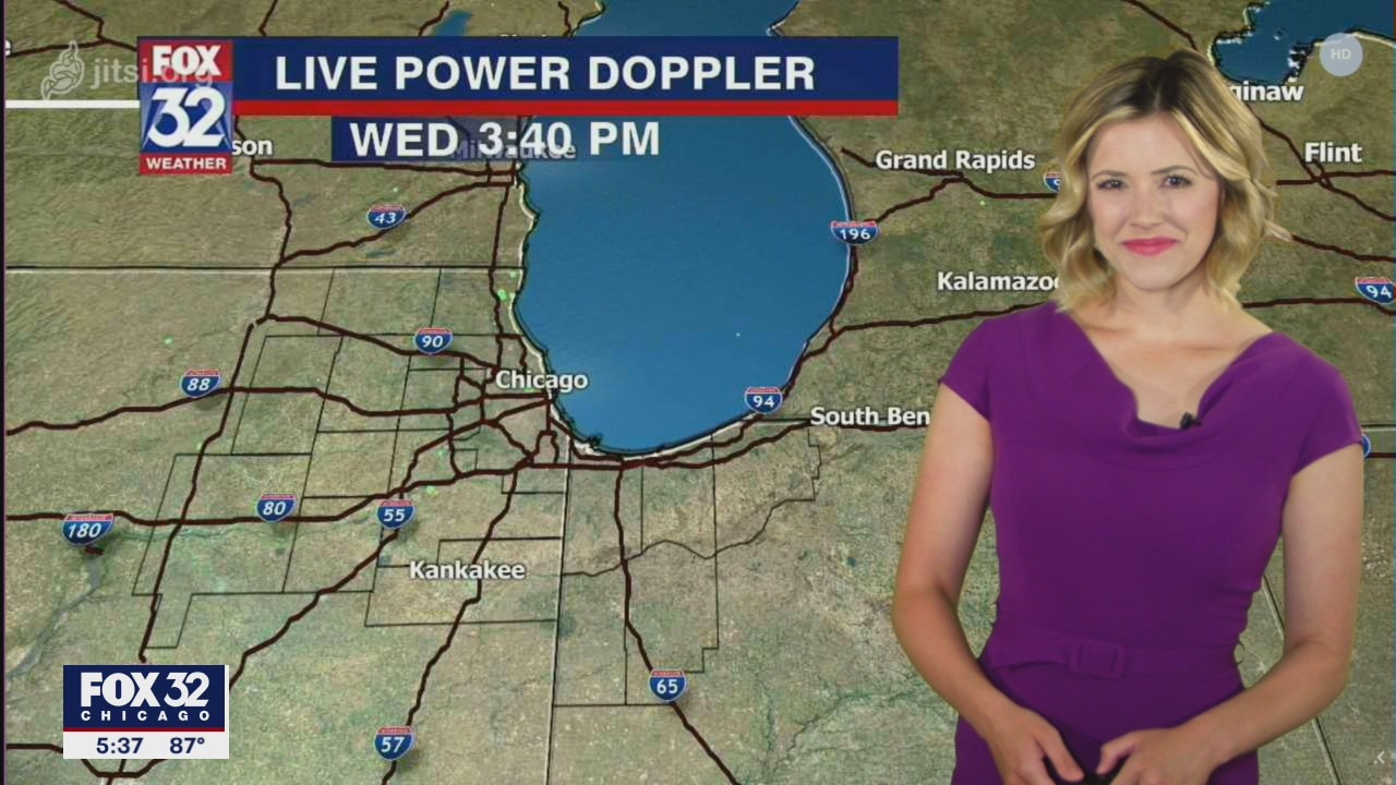 6 p.m. forecast for Chicagoland on June 3