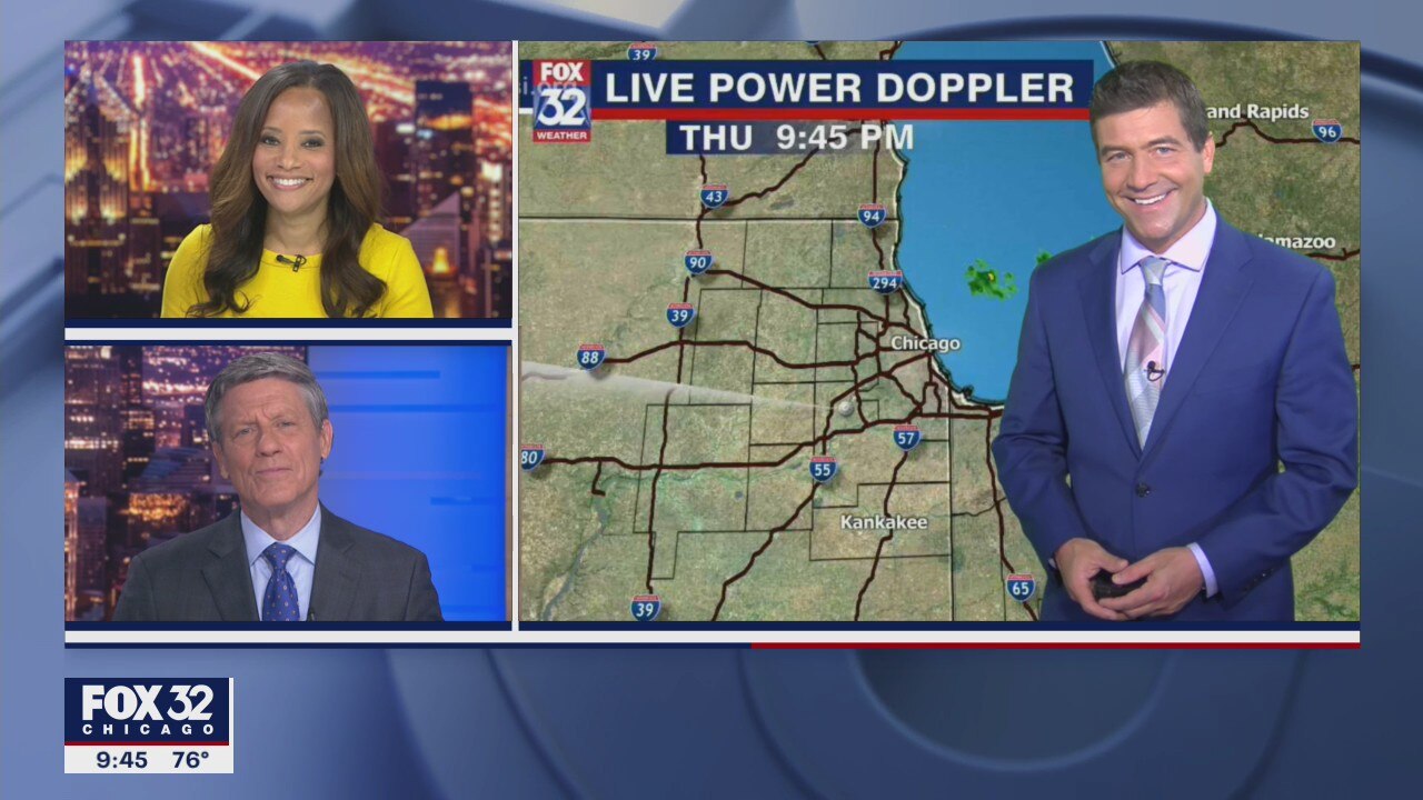10 p.m. forecast for Chicagoland on June 11