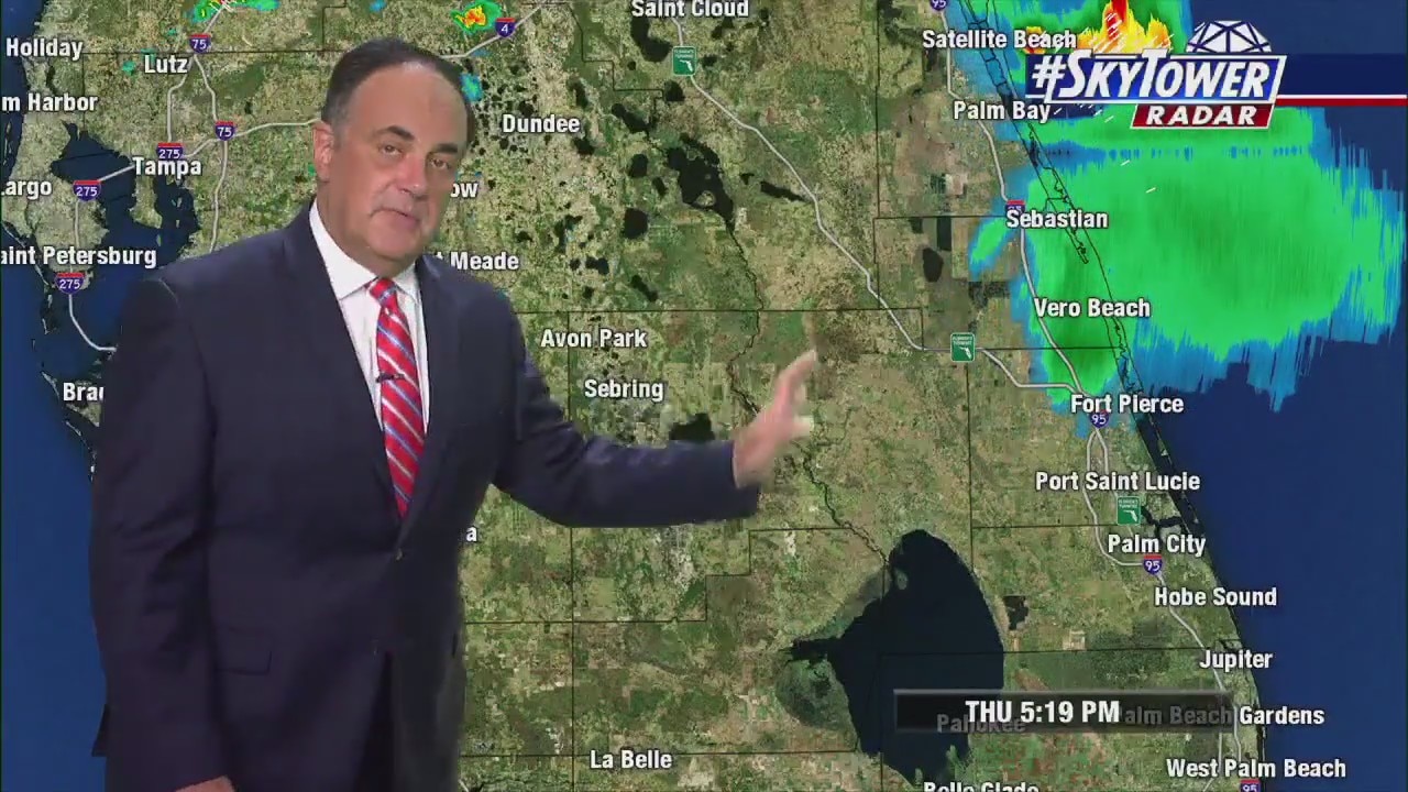 Thursday evening forecast