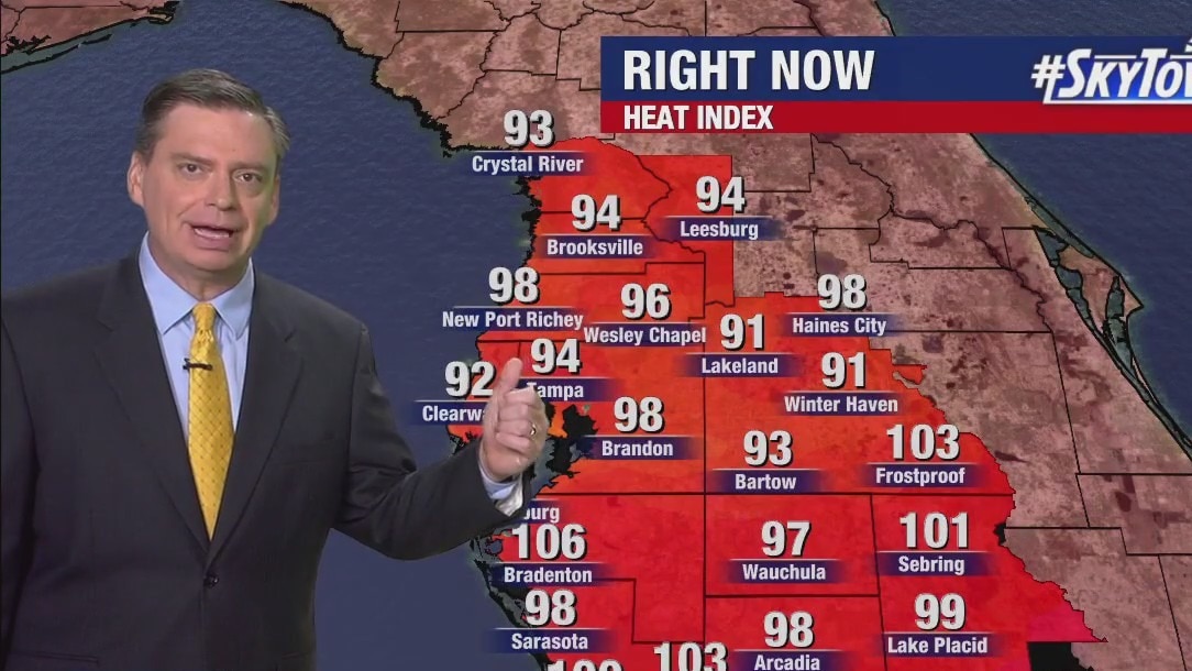Friday afternoon forecast